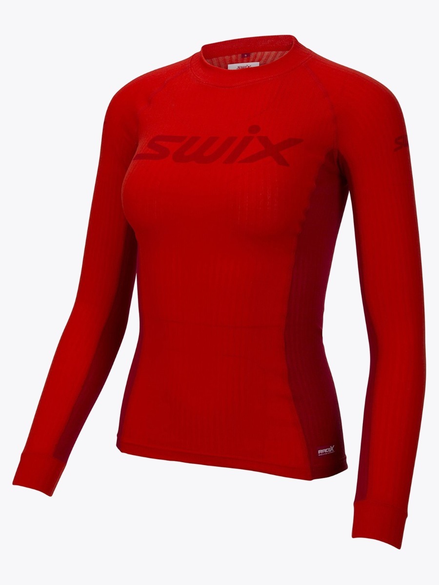 Swix RaceX Bodywear Long Sleeve Fiery Red