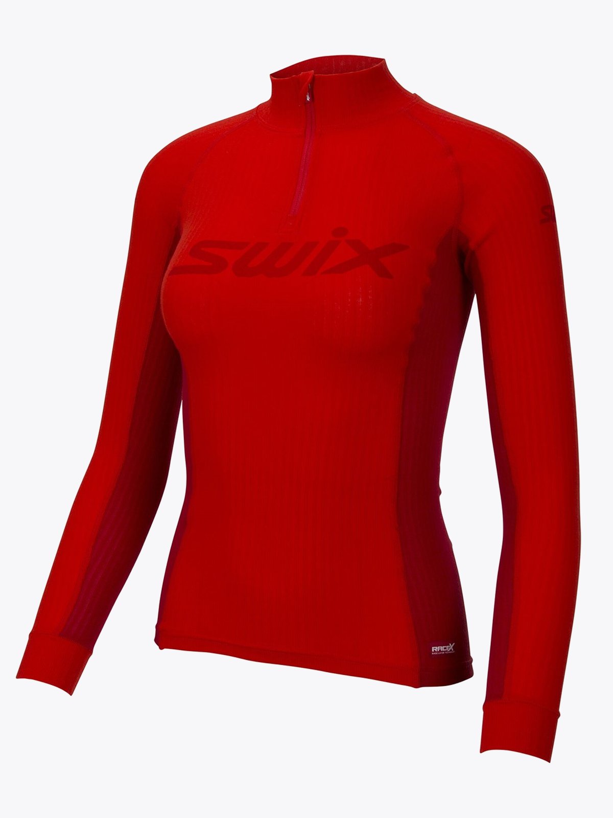 Swix RaceX Bodywear Half Zip Fiery Red