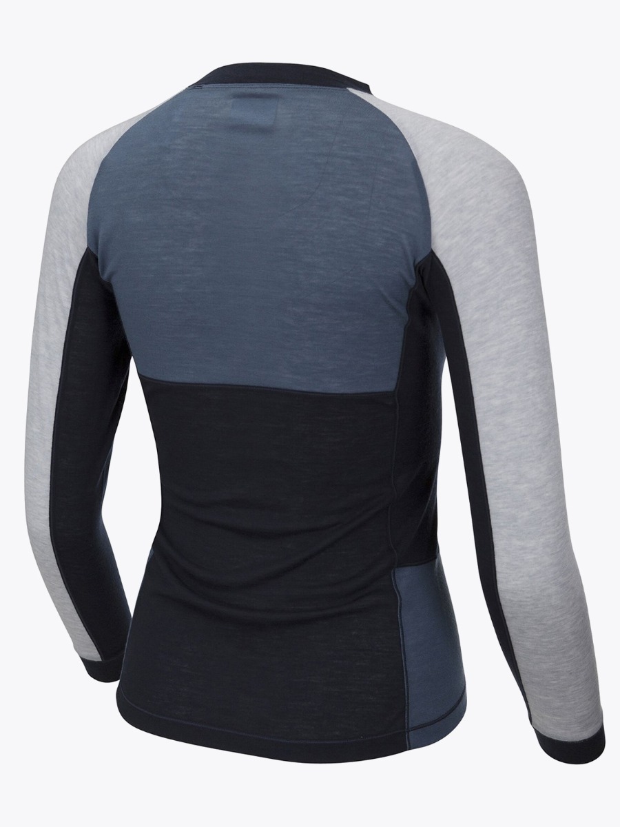 Swix Aspire Wool Blend LS Navy/ Bluse sea