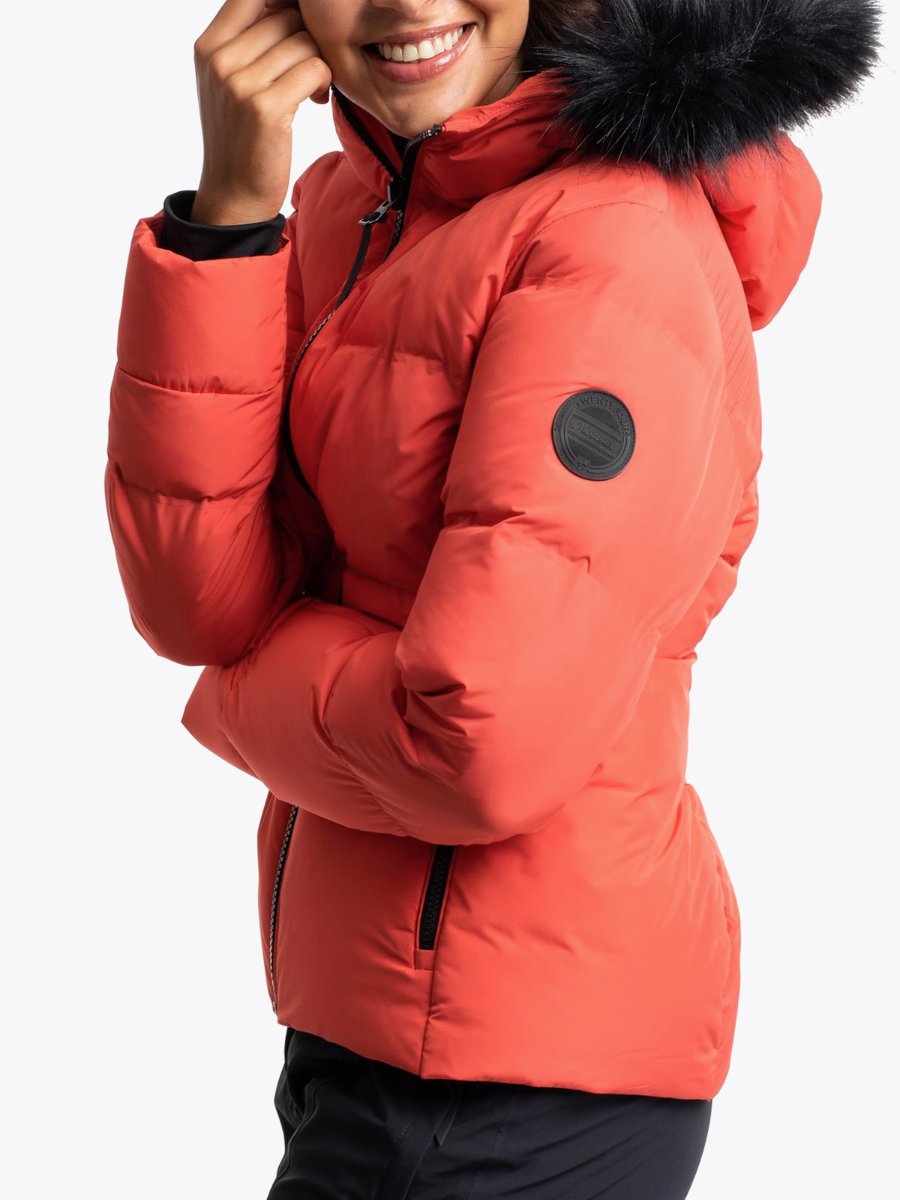 Twentyfour Meribel Warm Jacket Tranebær