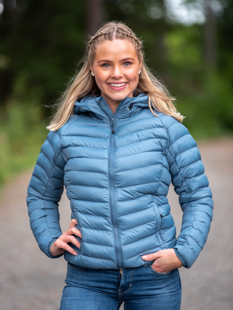 Twentyfour Oslo Bambus Jakke Denimblå