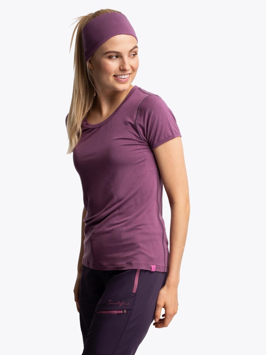 Twentyfour Oslo Bambus T-skjorte Tulipan