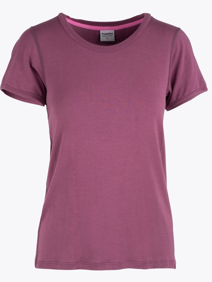 Twentyfour Oslo Bambus T-skjorte Tulipan