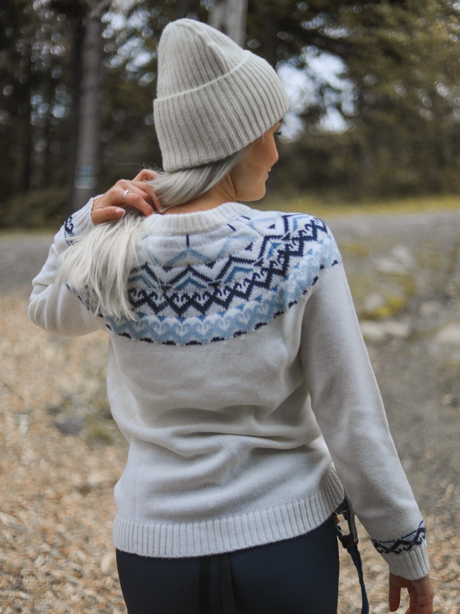 Twentyfour Finse Ullgenser Hvit