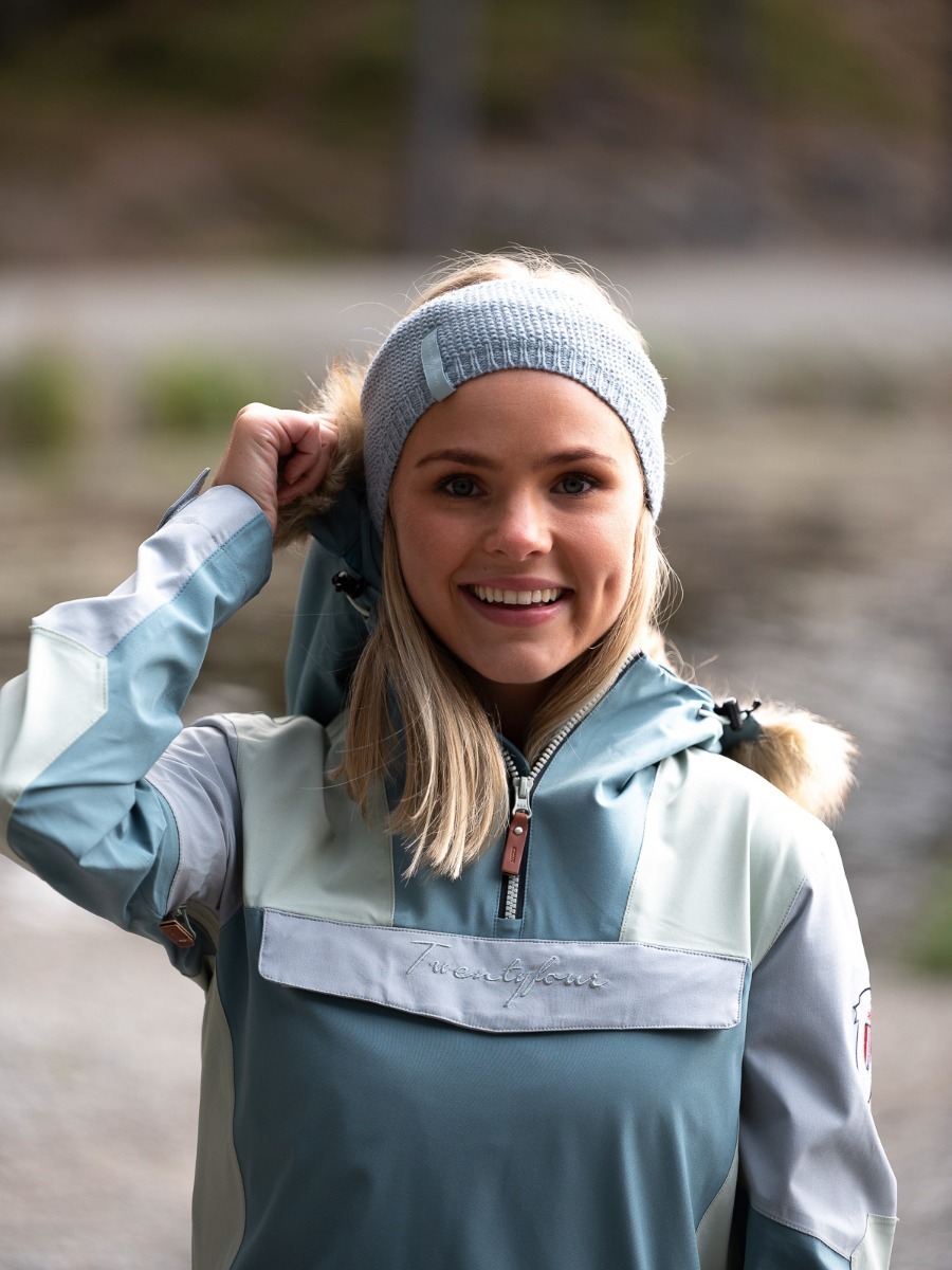 Twentyfour Finse 2-lags Anorakk Lys sjøgrønn