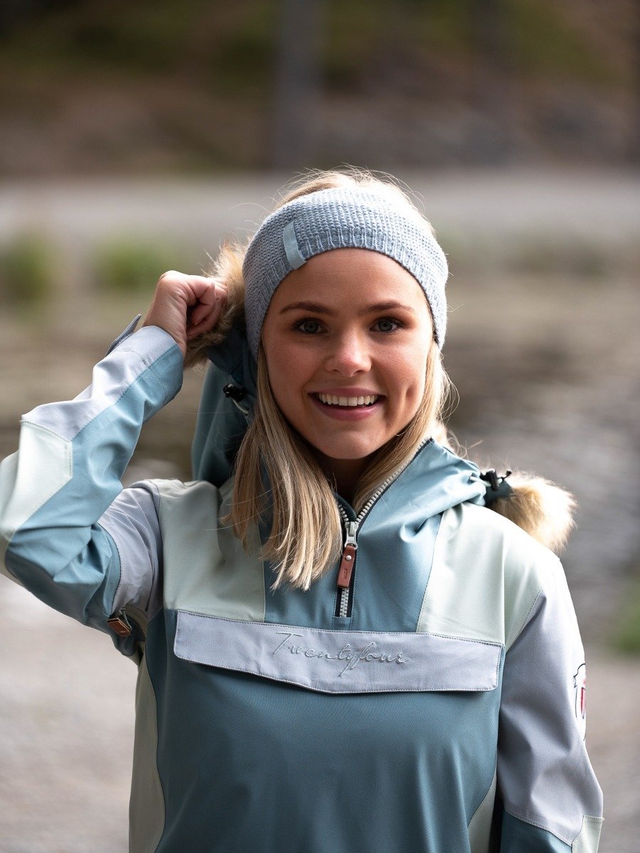 Twentyfour Finse 2-lags Anorakk Lys sjøgrønn