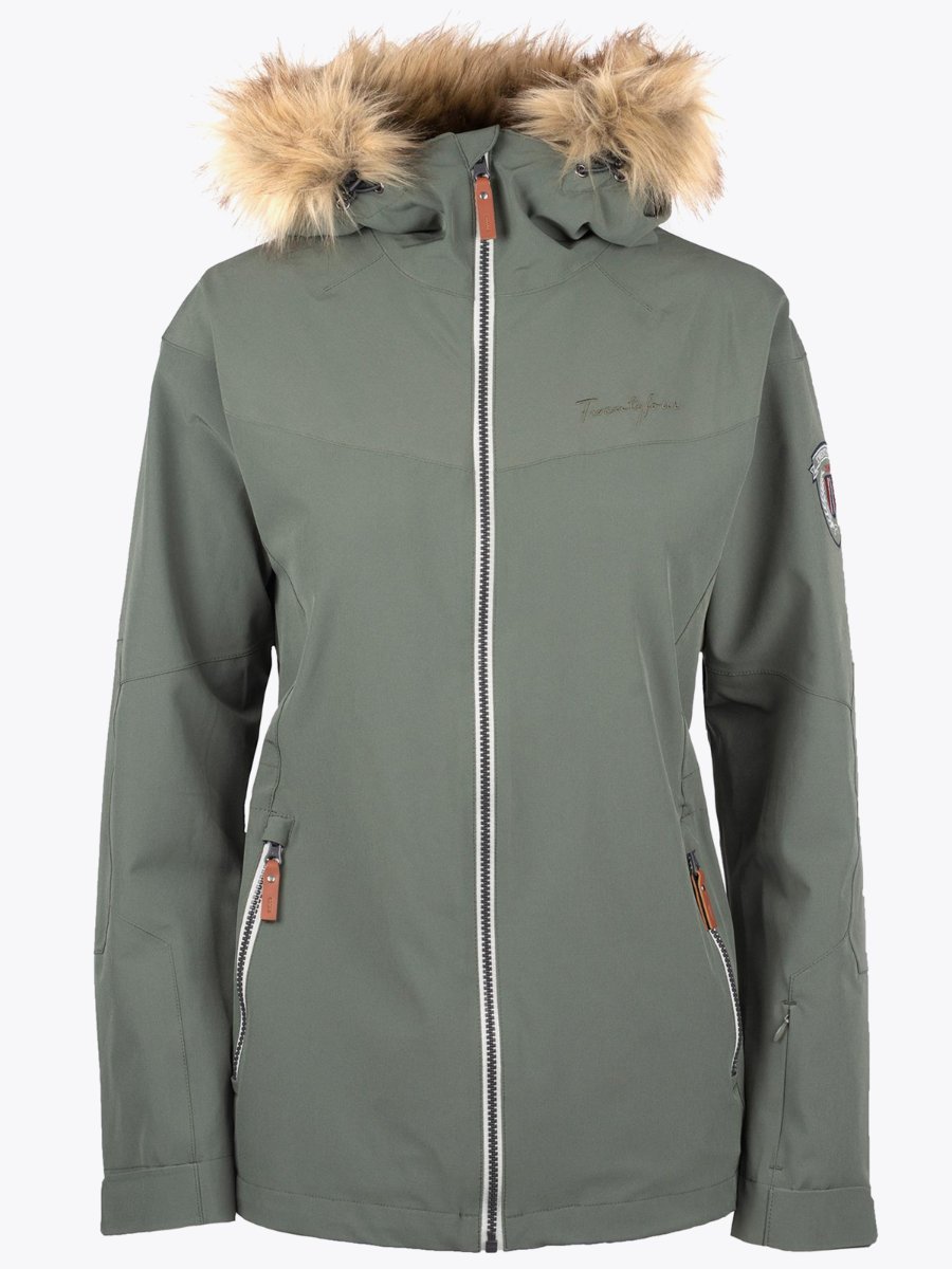 Twentyfour Finse 2-lags Jakke Mattgrønn