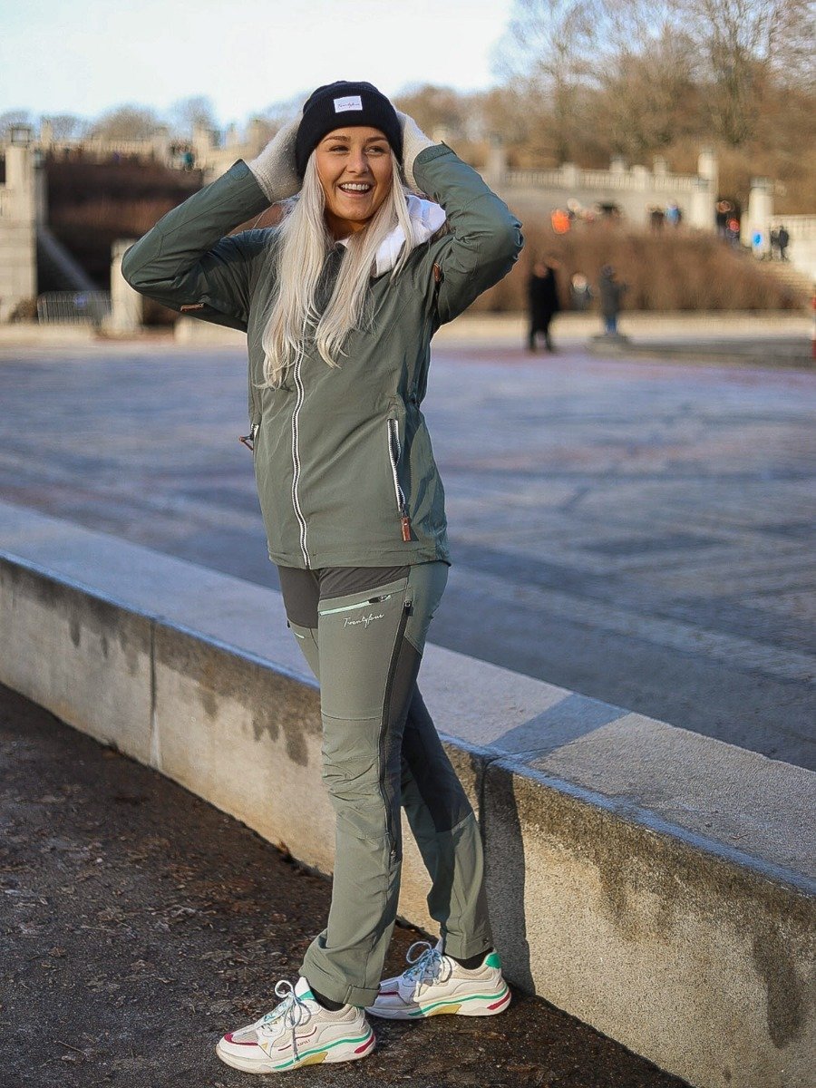 Twentyfour Finse 2-lags Jakke Mattgrønn