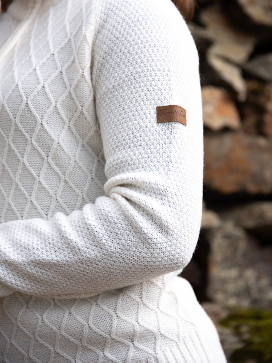 Twentyfour Mellow Half Zip Ullgenser Natur