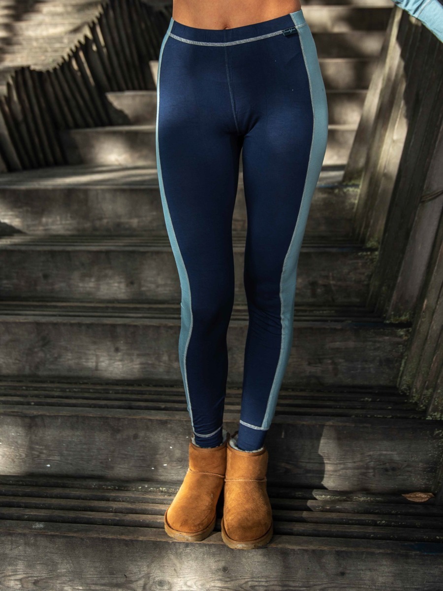 Twentyfour Bambusundertøy Sett Nattblå