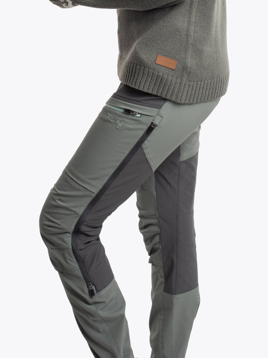 Twentyfour Flåm Trekking Bukse Mattgrønn