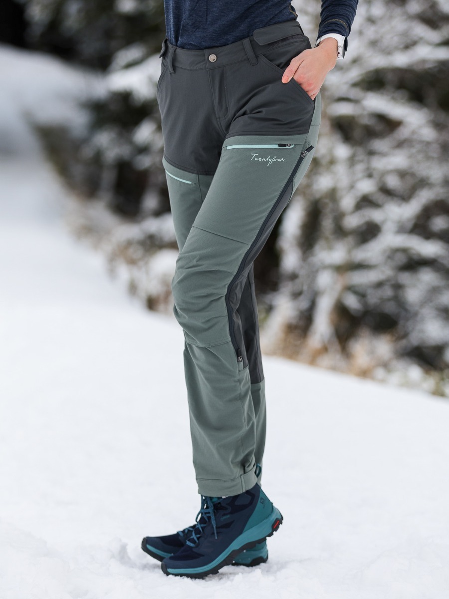 Twentyfour Flåm Trekking Bukse Mattgrønn