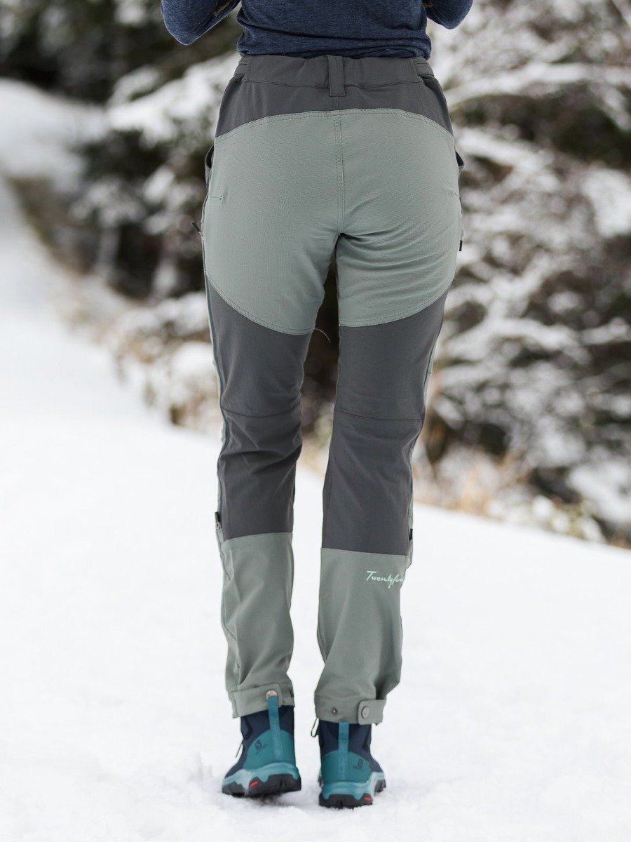 Twentyfour Flåm Trekking Bukse Mattgrønn