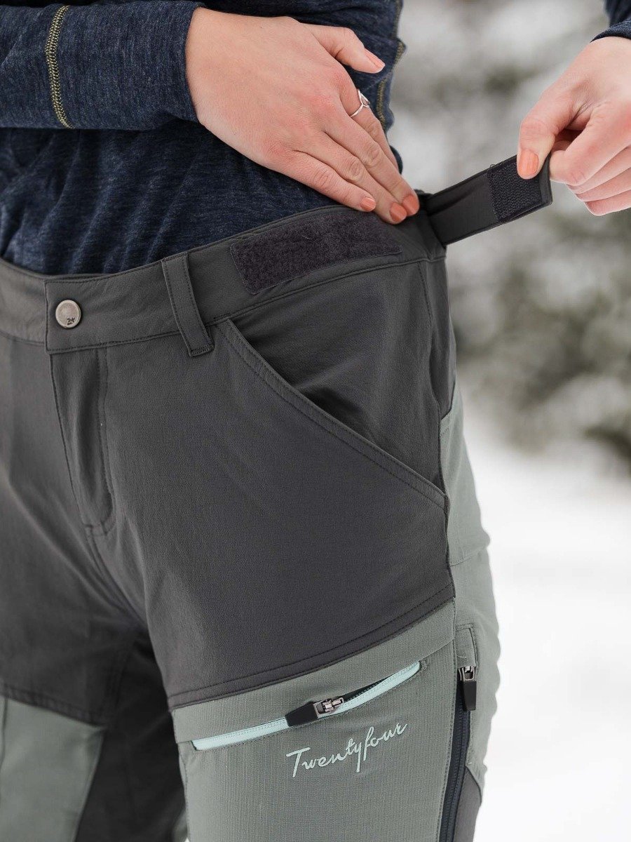 Twentyfour Flåm Trekking Bukse Mattgrønn