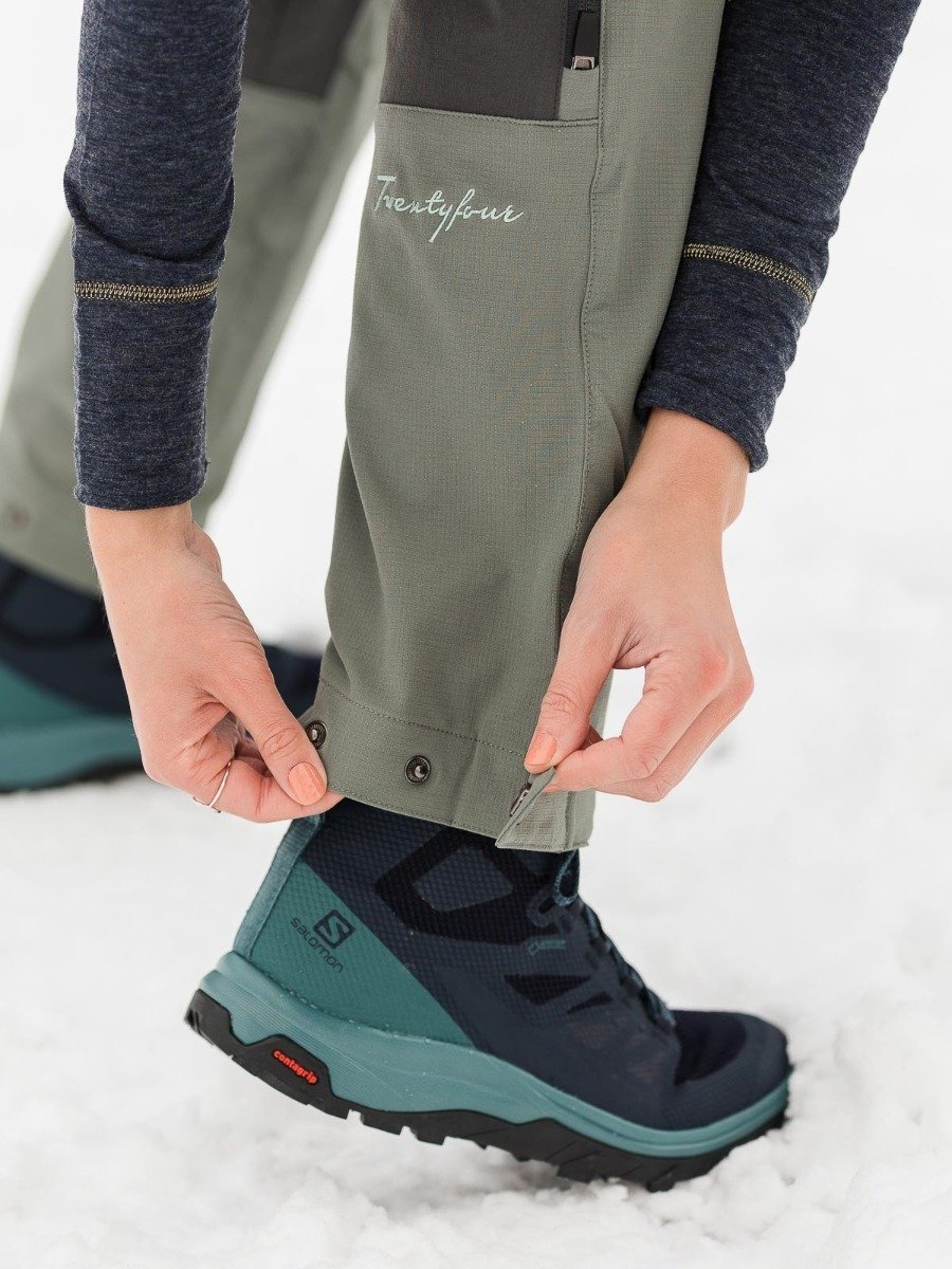 Twentyfour Flåm Trekking Bukse Mattgrønn