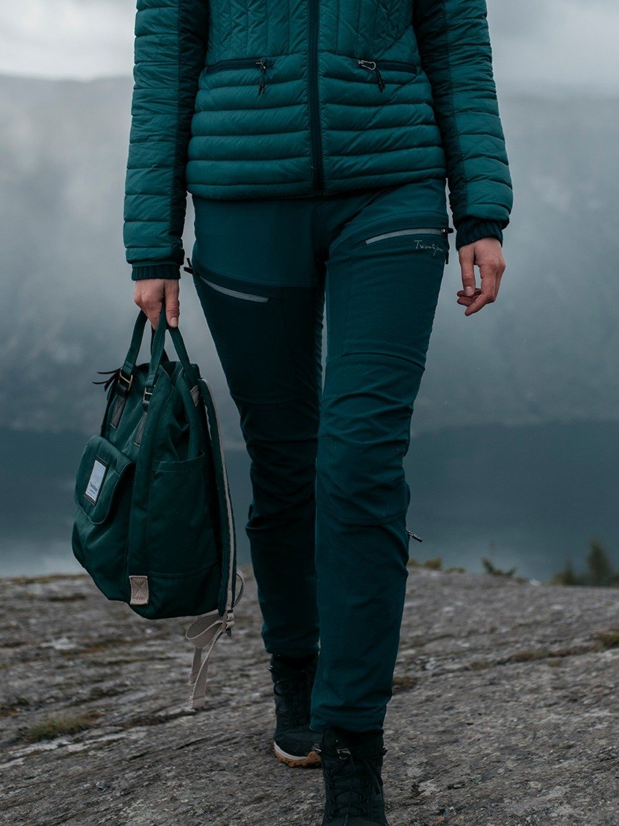 Twentyfour Flåm Trekking Bukse Mørk grønn