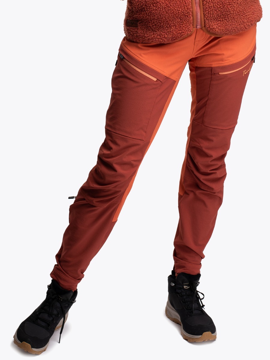 Twentyfour Flåm Trekking Bukse Mørk tegl