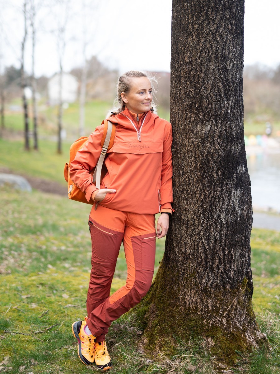 Twentyfour Flåm Trekking Bukse Mørk tegl