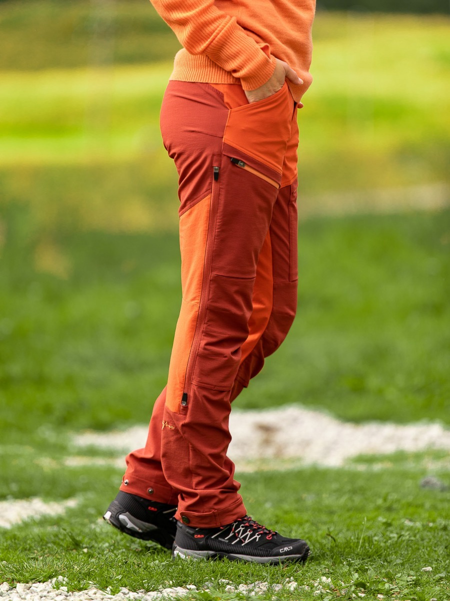 Twentyfour Flåm Trekking Bukse Mørk tegl