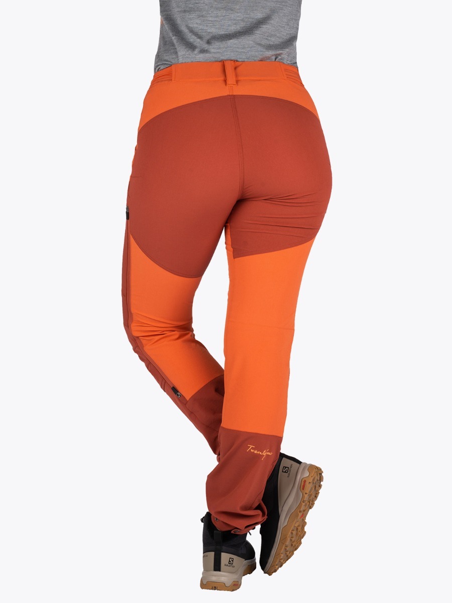 Twentyfour Flåm Trekking Bukse Mørk tegl