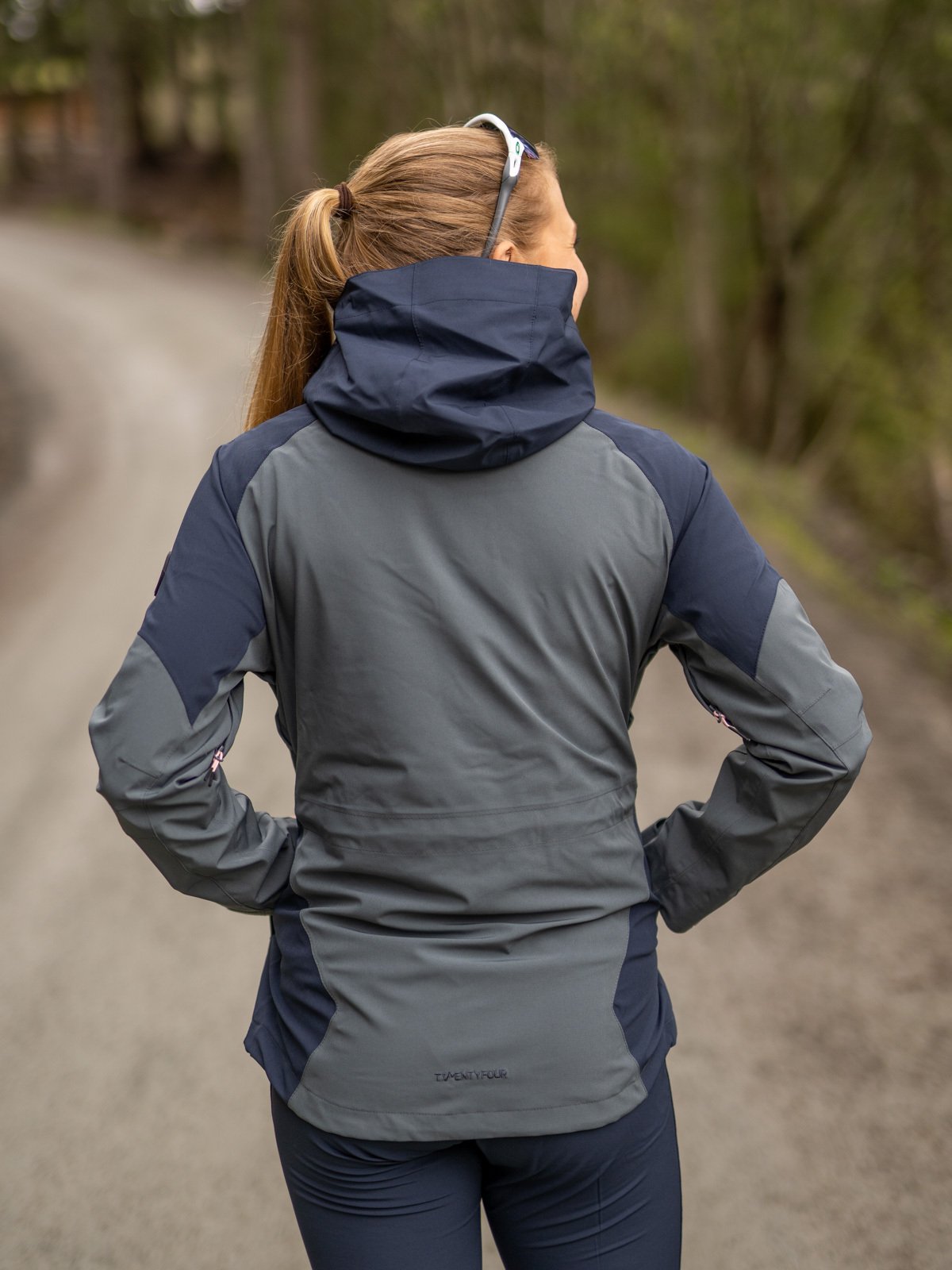 Twentyfour Flåm Stretch 2-Lags Jakke Skifergrå