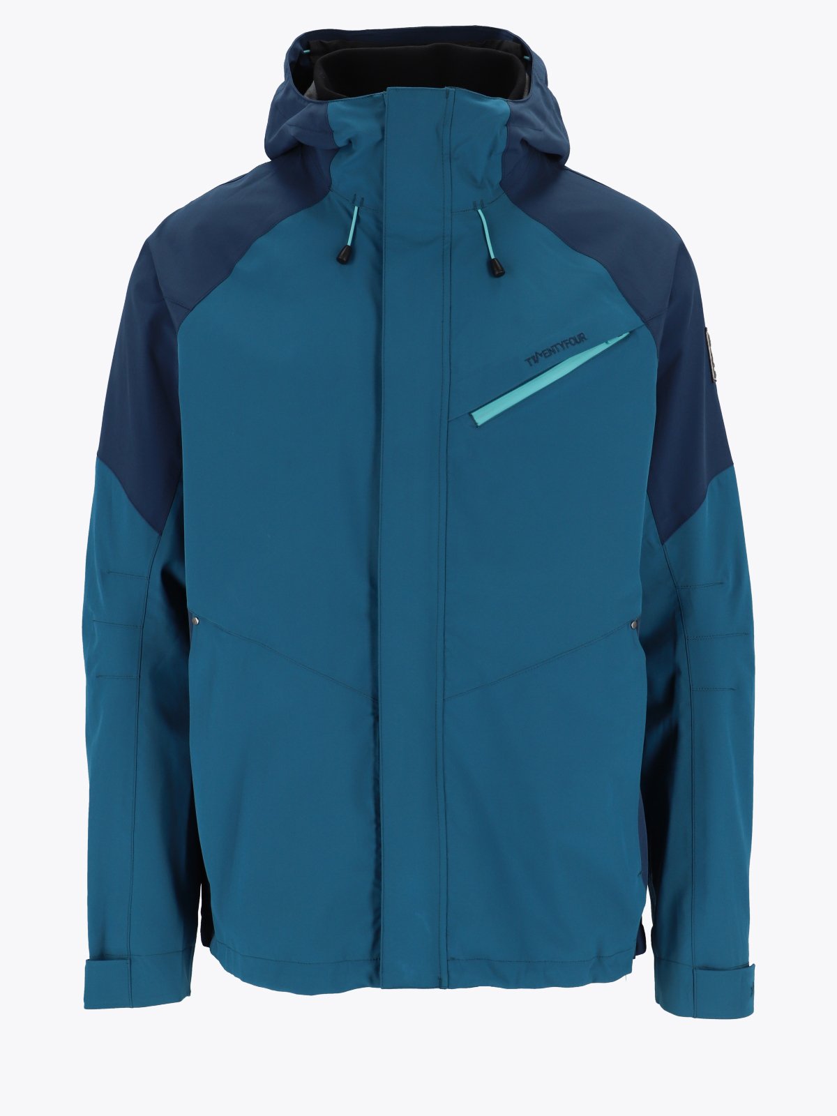 Twentyfour Flåm ST 2-Lags Jakke H Petrolblå