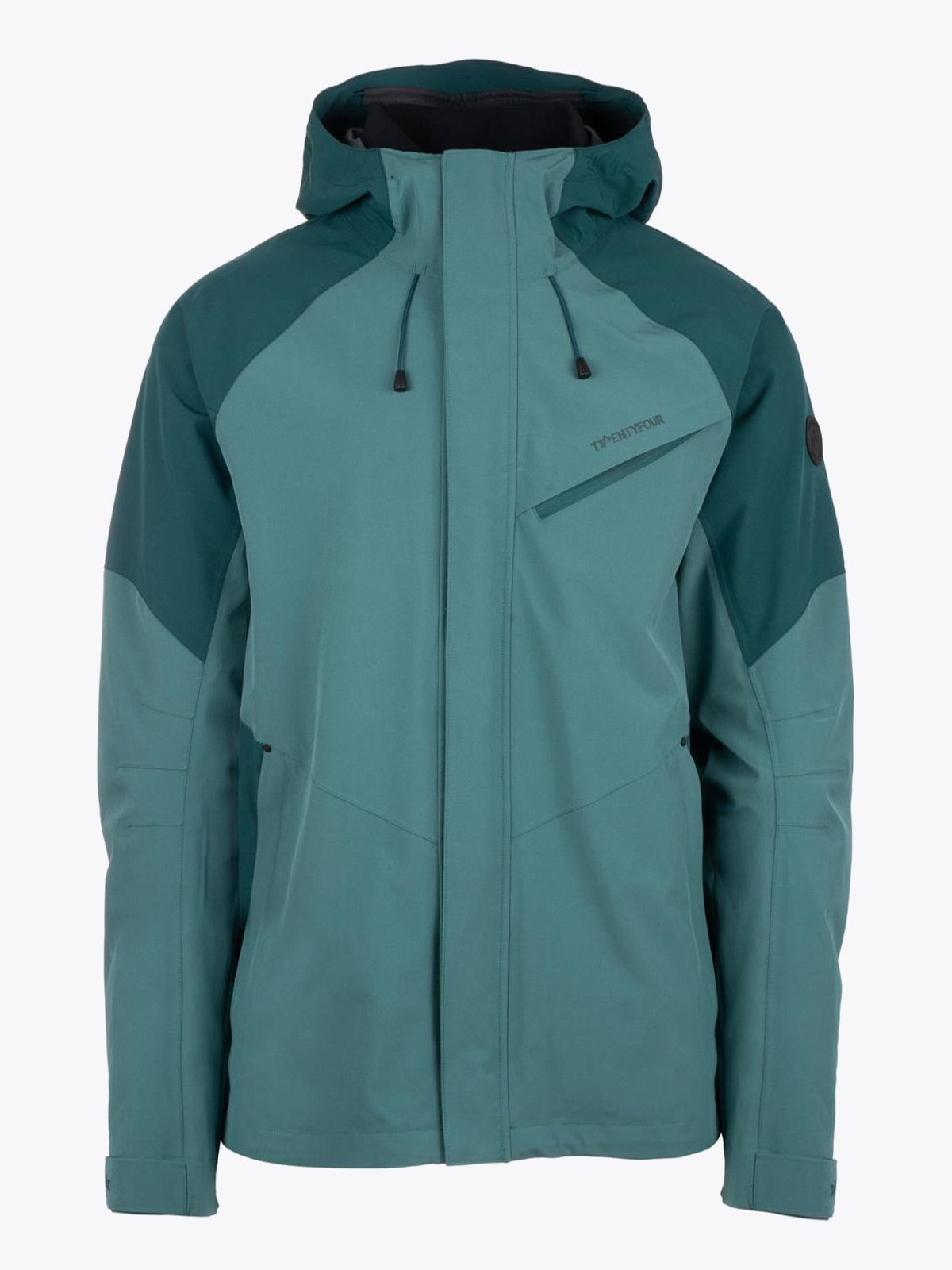 Twentyfour Flåm ST 2-Lags Jakke H Petrolgrønn