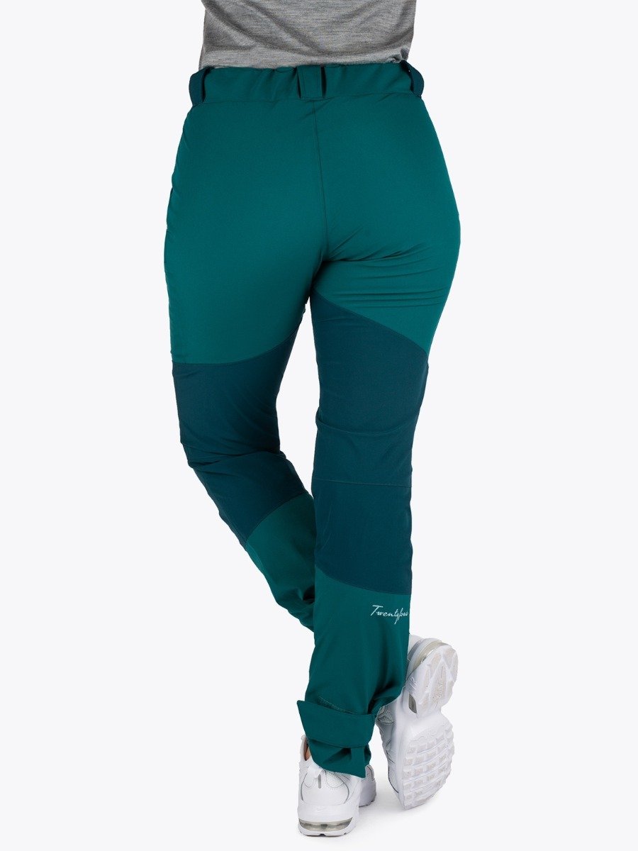 Twentyfour Flåm Stretch 2-lags bukse Mørk grønn