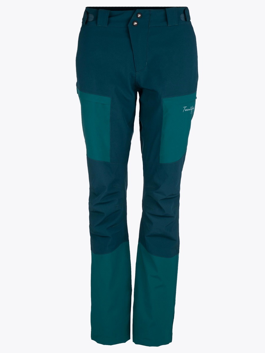 Twentyfour Flåm Stretch 2-lags bukse Mørk grønn
