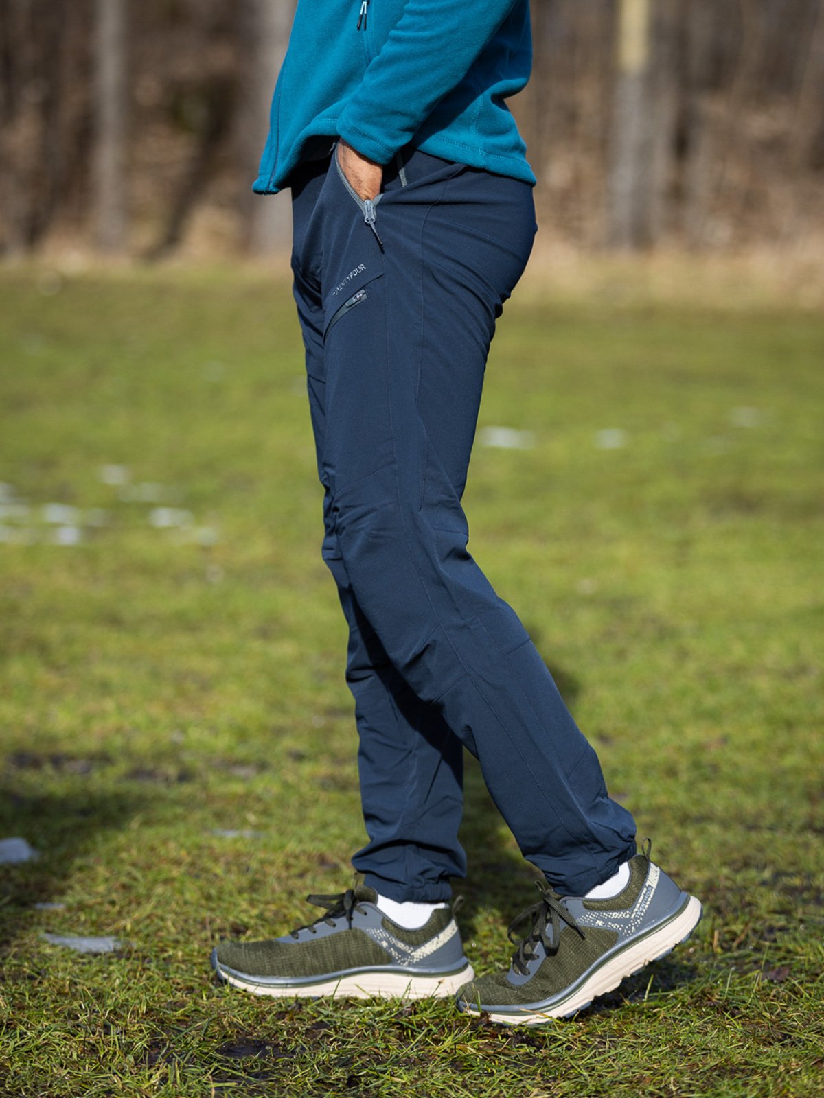 Twentyfour Flåm Light Softshell Bukse Blekkblå