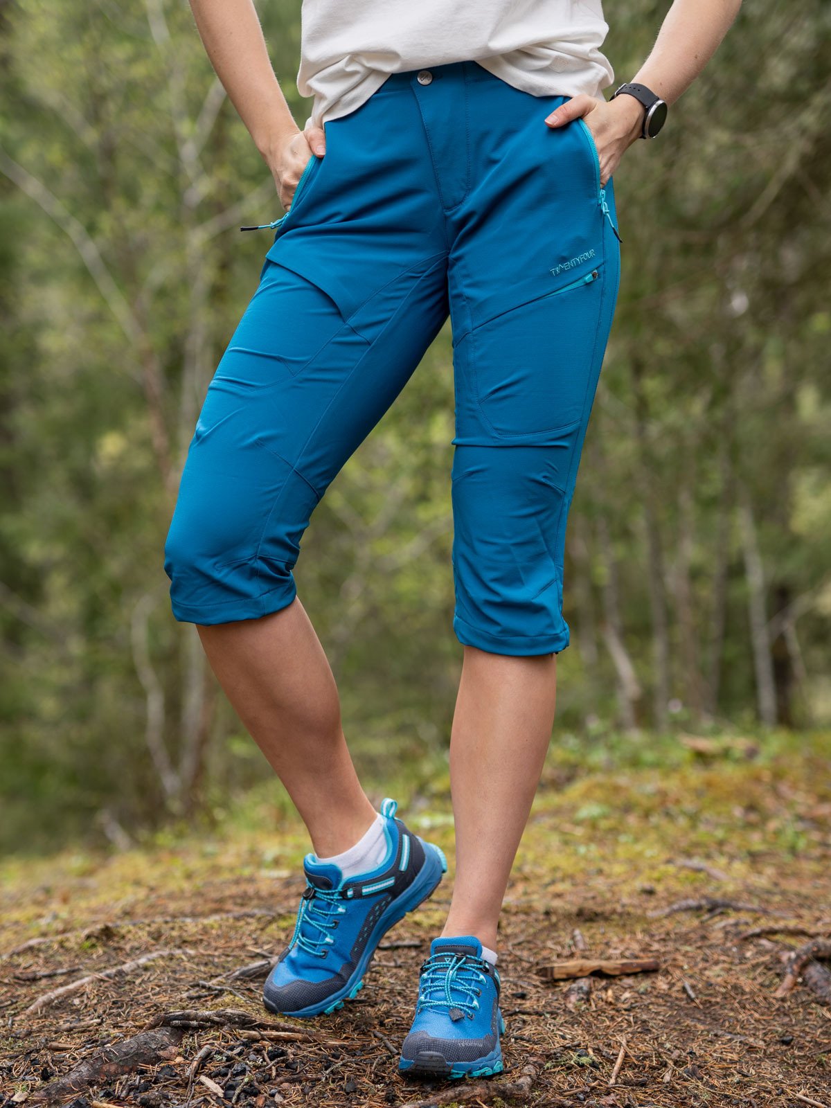 Twentyfour Flåm LS 3/4 Bukse Kongeblå