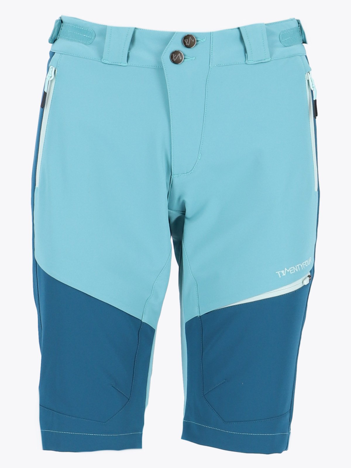 Twentyfour Flåm Light Softshell Lang Shorts Porselen