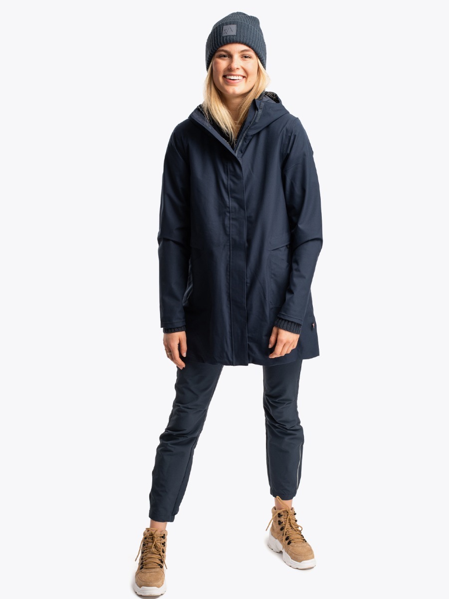 Twentyfour Mellow 2-Lags Trench Blekkblå