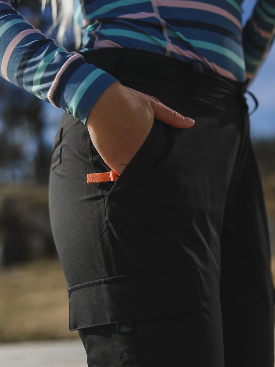 Twentyfour Mellow 2-lags Cargo Bukse Skyggesort