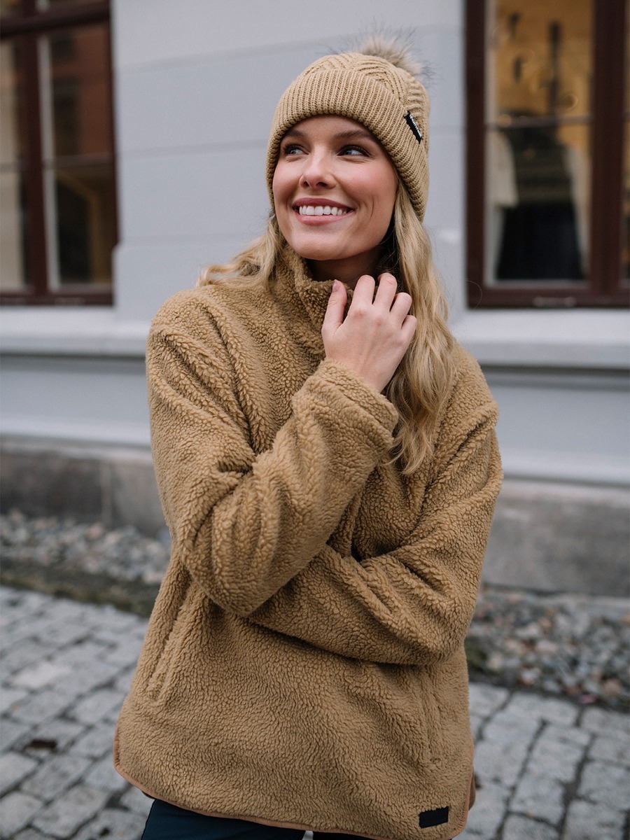 Twentyfour Mellow Pile Half Zip Karri