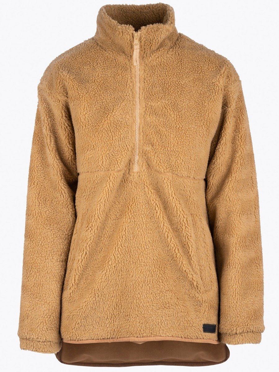 Twentyfour Mellow Pile Half Zip Karri