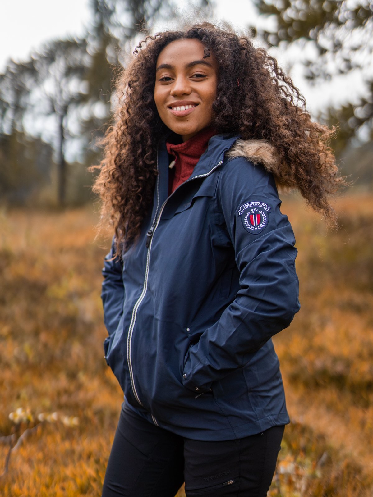 Twentyfour Finse 2.0 2-Lags Jakke Blekkblå