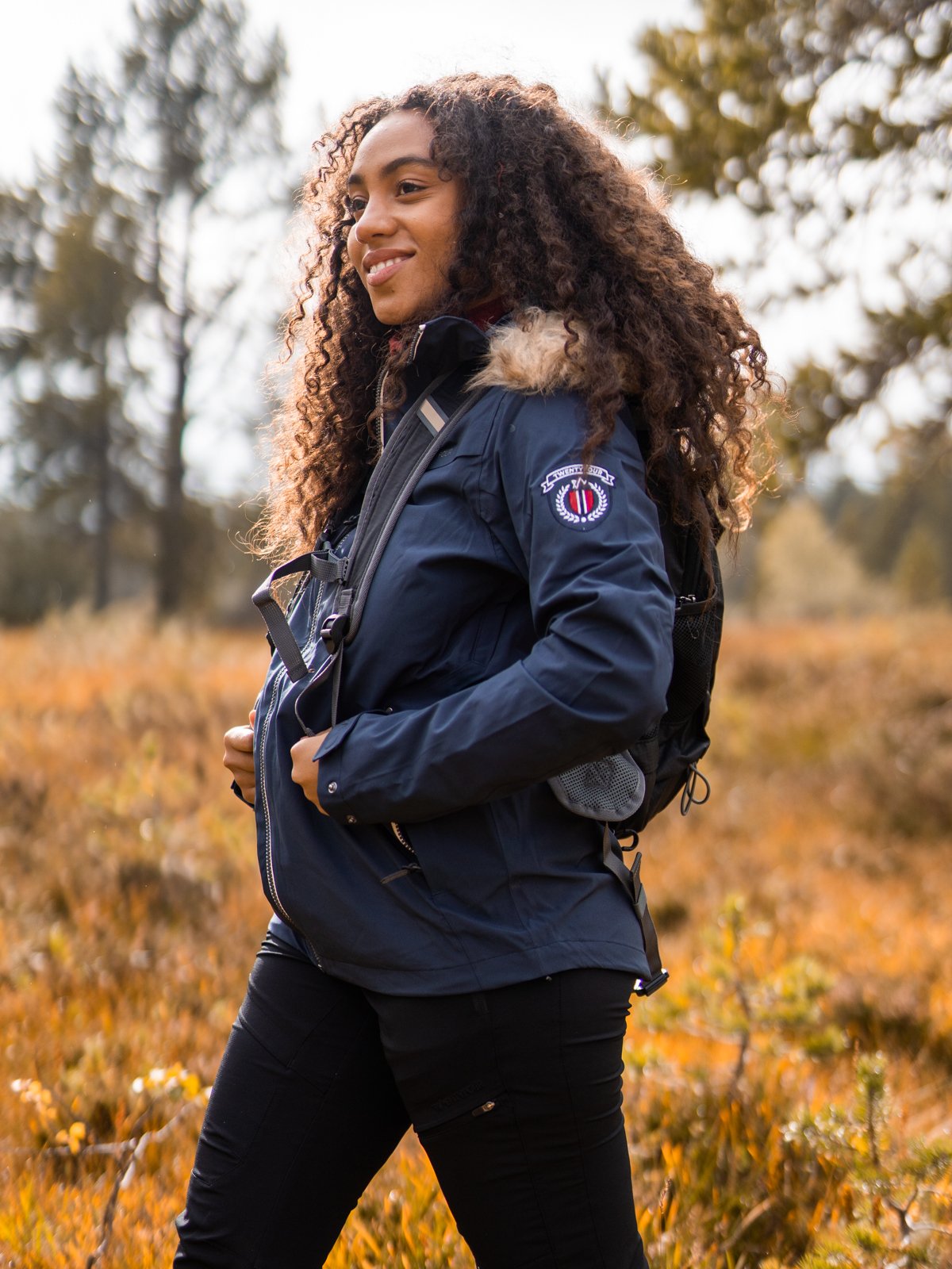 Twentyfour Finse 2.0 2-Lags Jakke Blekkblå