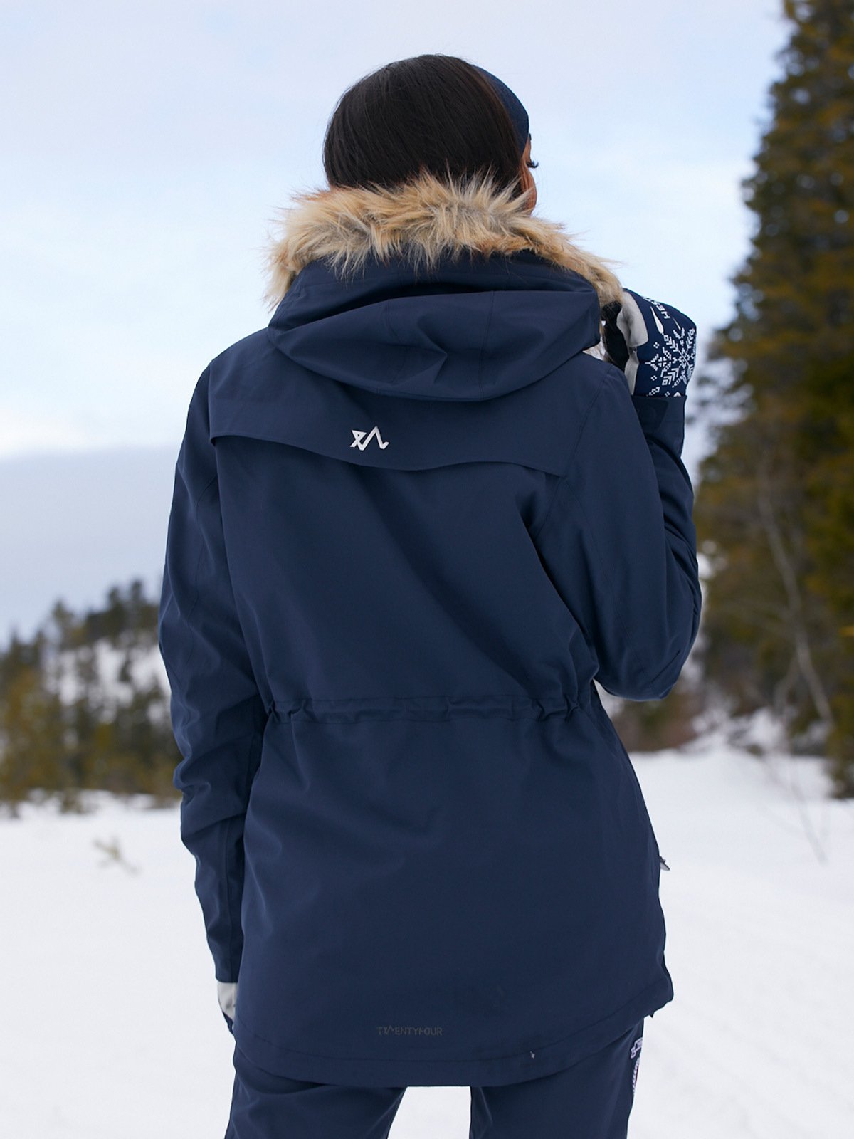 Twentyfour Finse 2.0 2-Lags Jakke Blekkblå