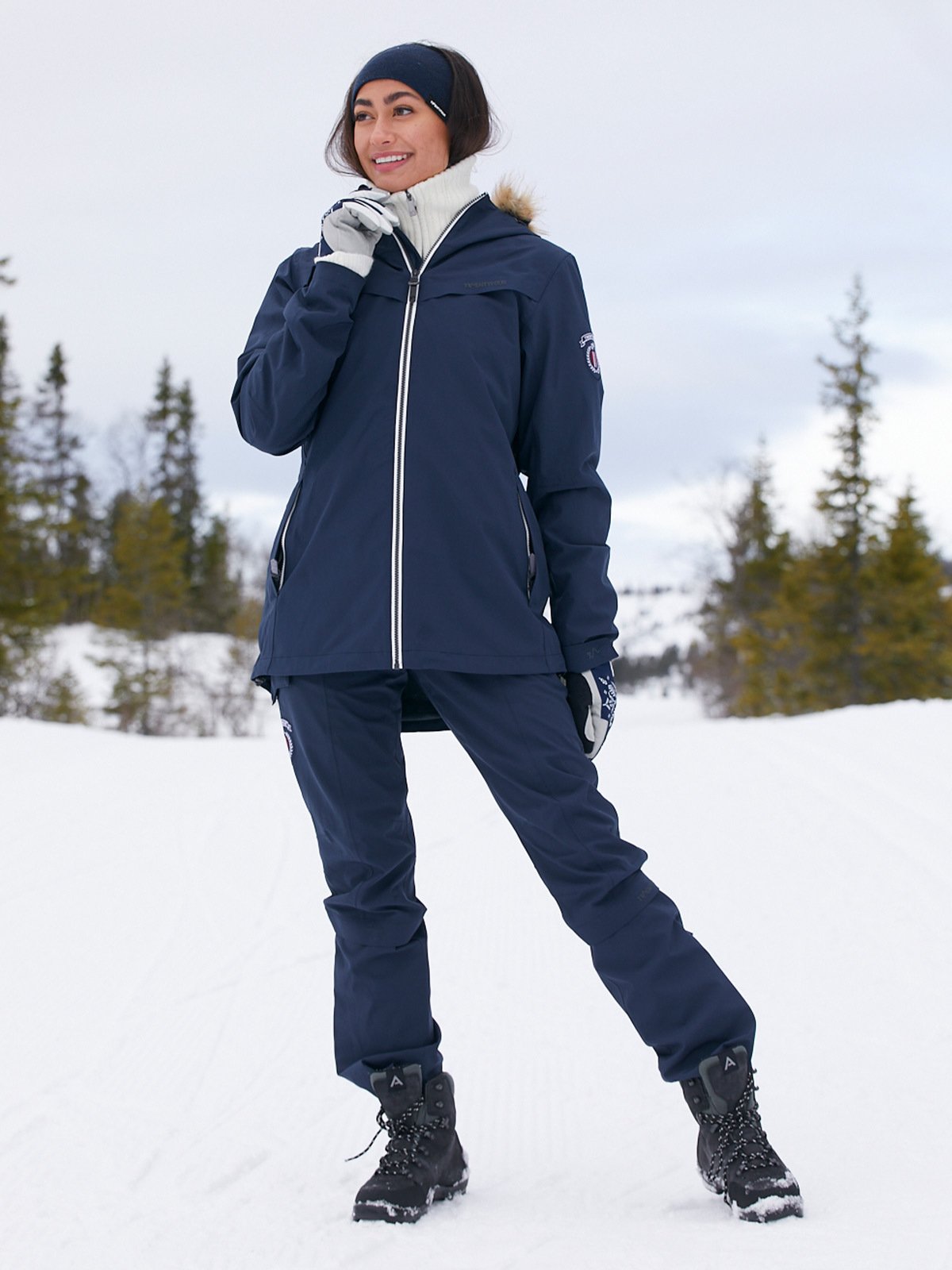 Twentyfour Finse 2.0 2-Lags Jakke Blekkblå