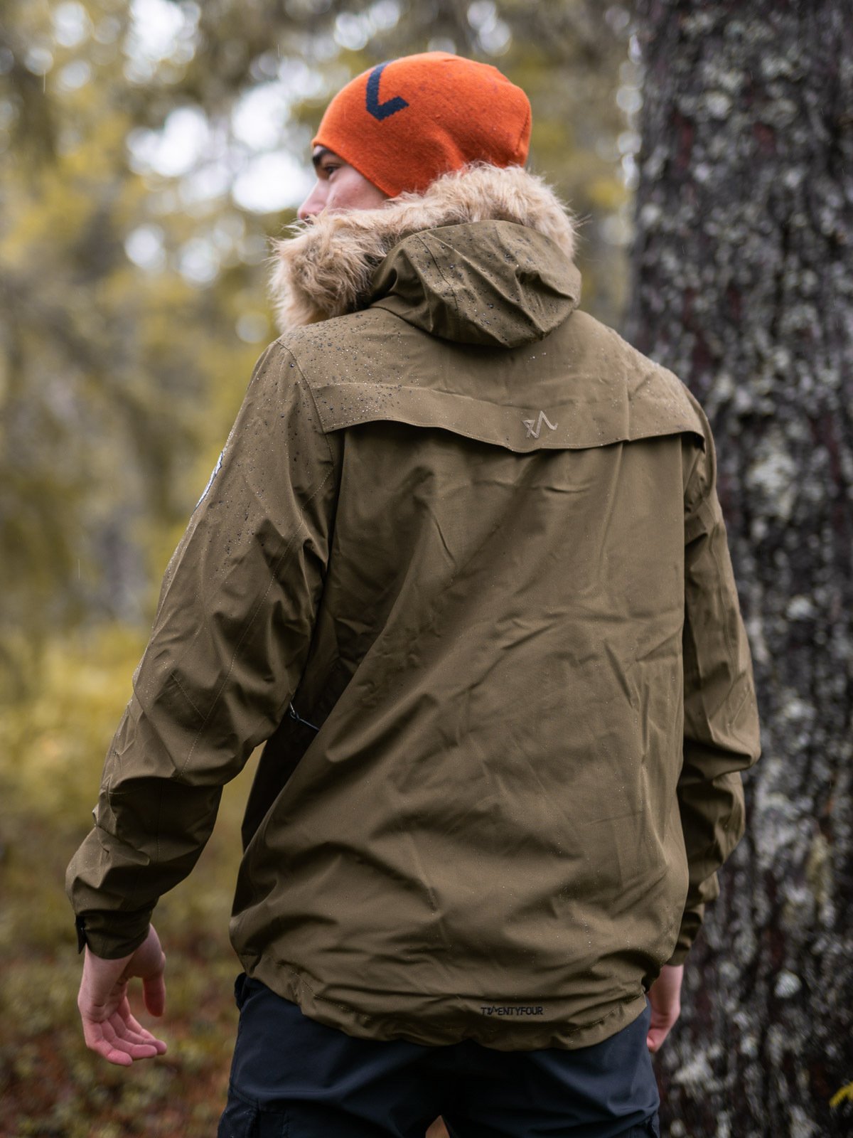 Twentyfour Finse 2.0 Jakke Mørk Oliven