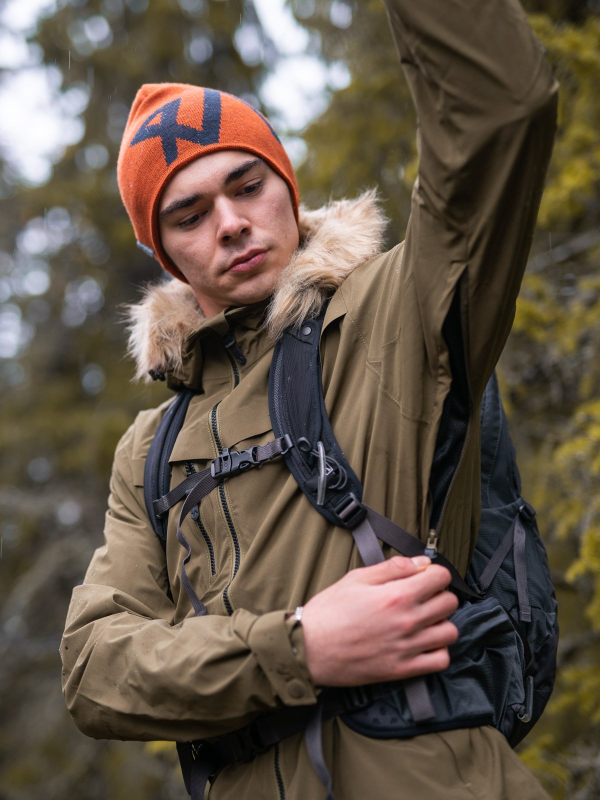 Twentyfour Finse 2.0 Jakke Mørk Oliven