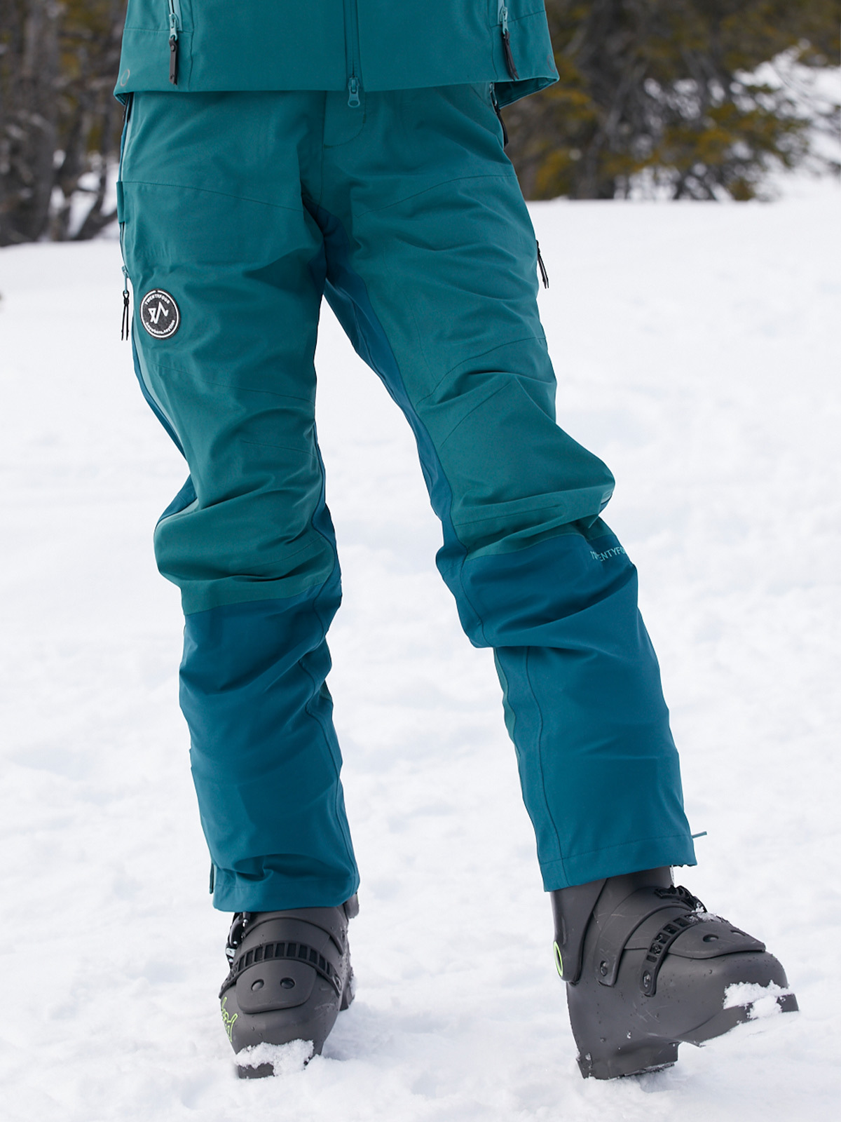 Twentyfour Isbre 3-Lags Bukse Mørk grønn