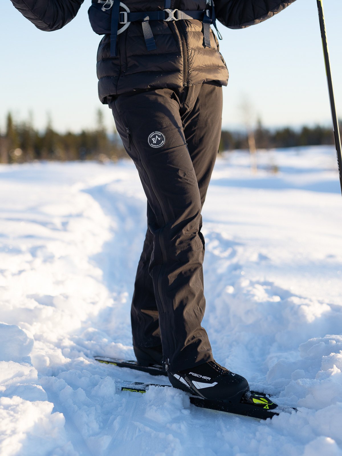 Twentyfour Isbre 3-Lags Bukse Sort