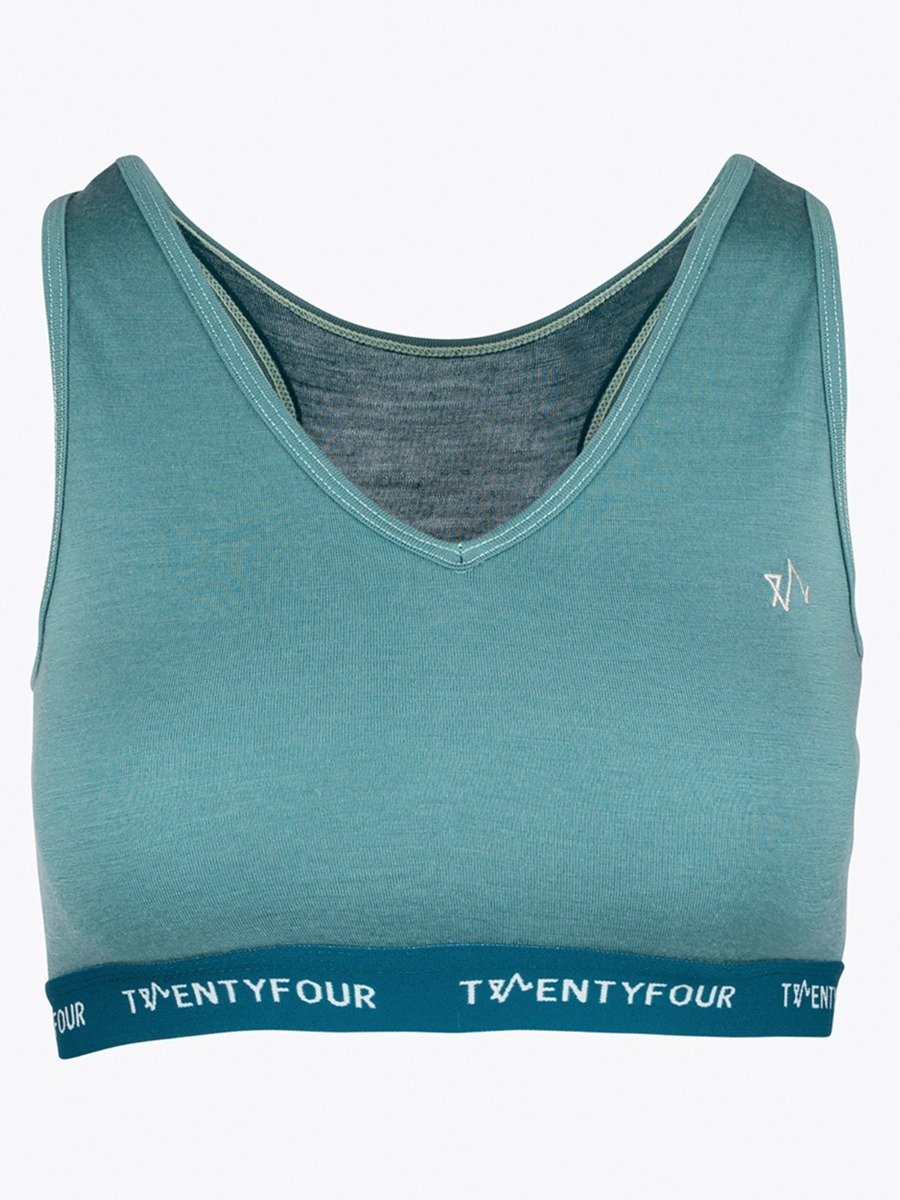 Twentyfour Isbre Ull Sportstopp Dus grønn