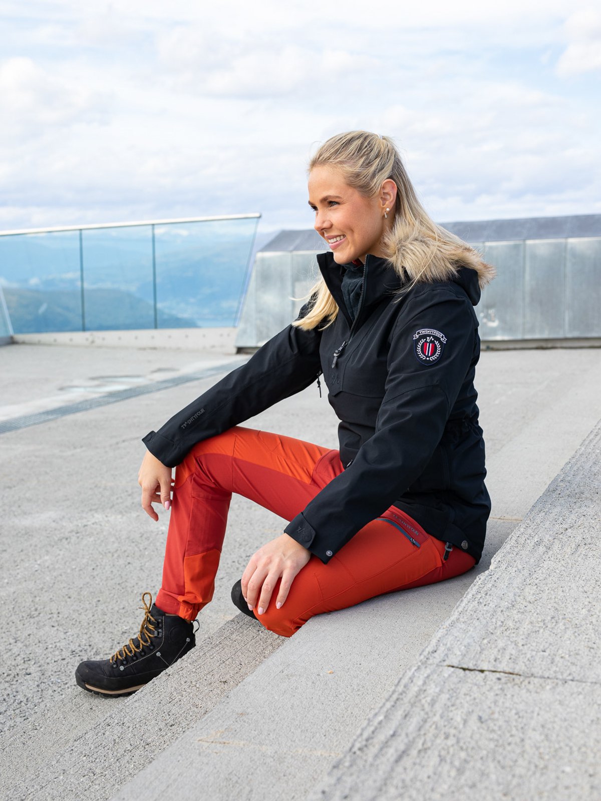 Twentyfour Finse 2.0 2-Lags Anorakk Skyggesort