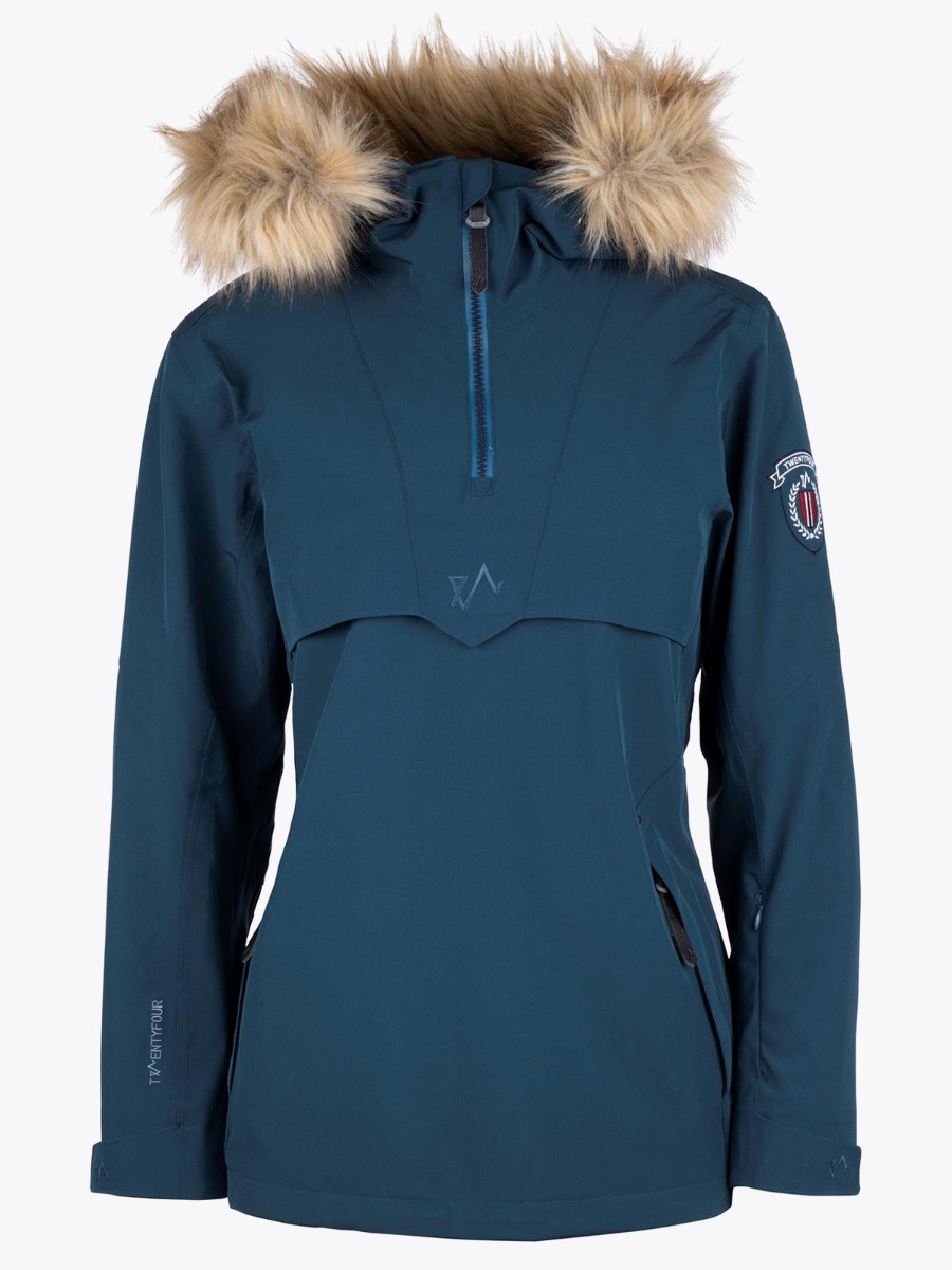 Twentyfour Finse 2.0 2-Lags Anorakk Blågrå