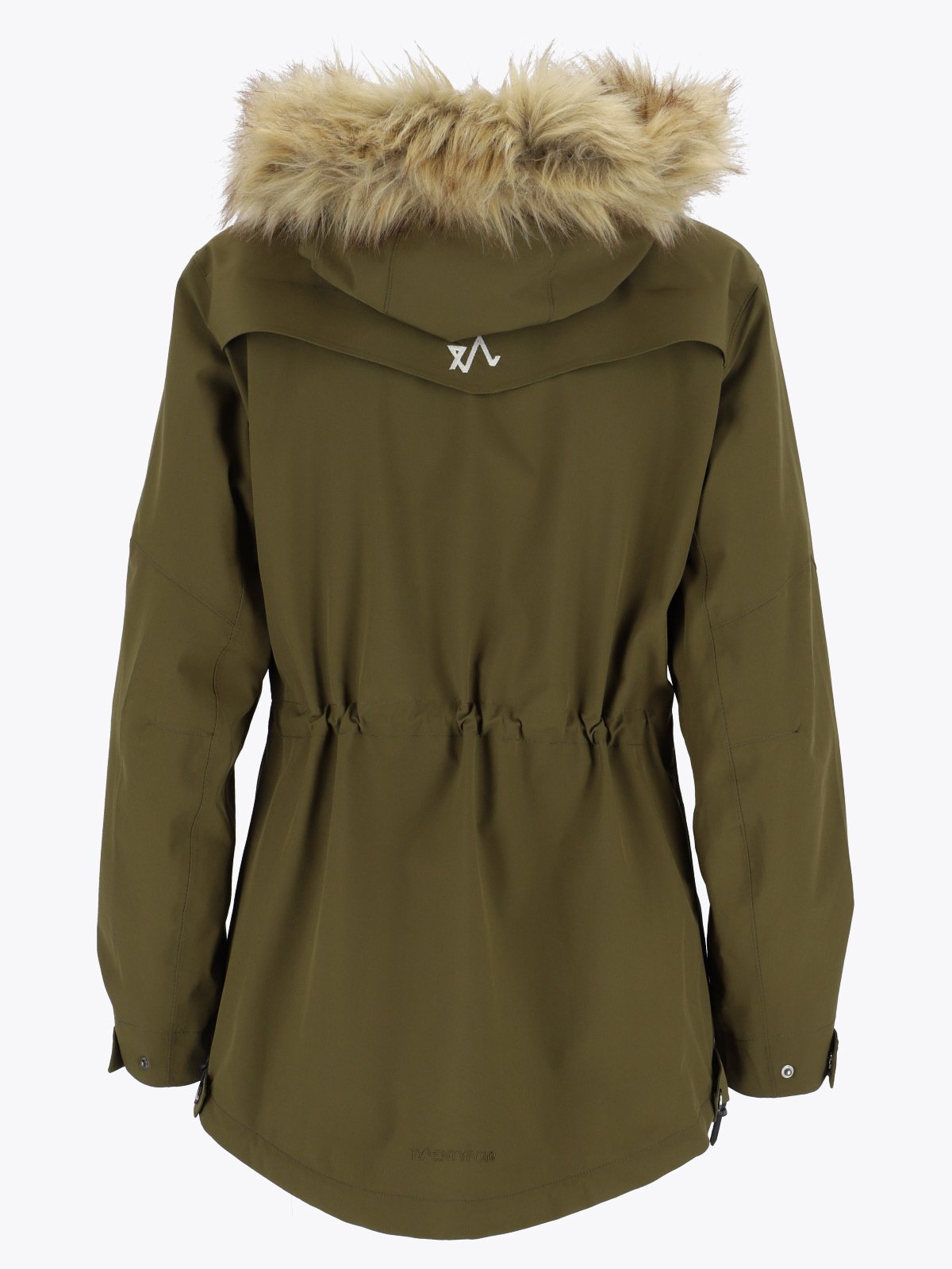Twentyfour Finse 2.0 2-Lags Anorakk Mørk Oliven