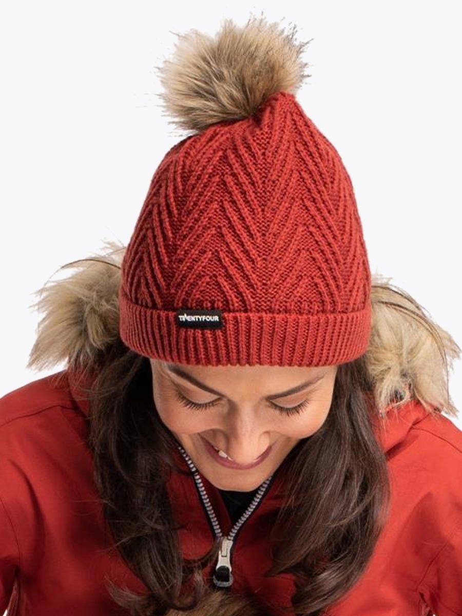 Twentyfour Finse Dalen Lue Mørk Rust