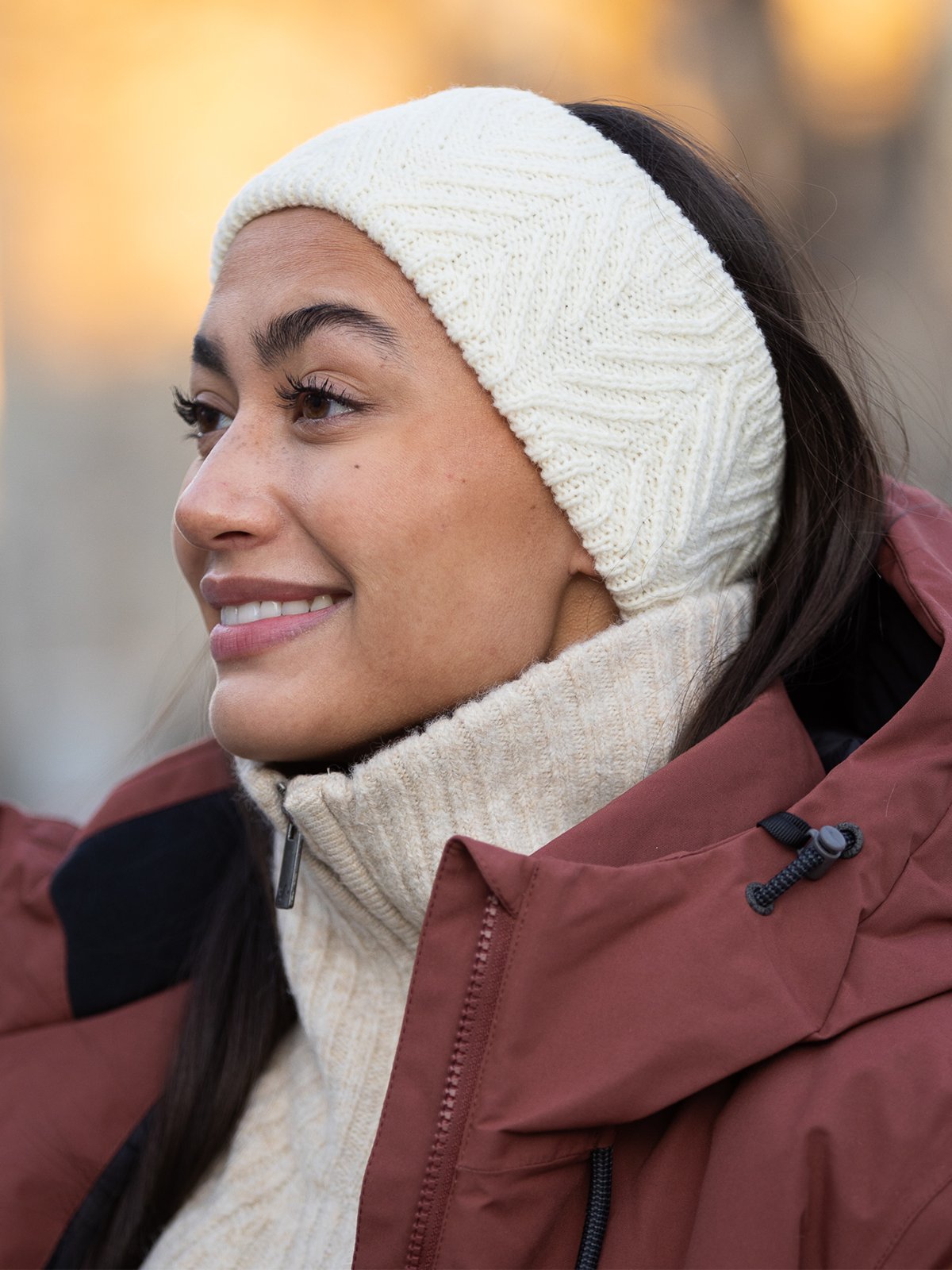 Twentyfour Finse Dalen Pannebånd Krem